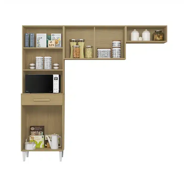 COZINHA ISABELLE 2.0 COMPACTA C/ 4 PORTAS E 1 GAVETA – ARAMÓVEIS