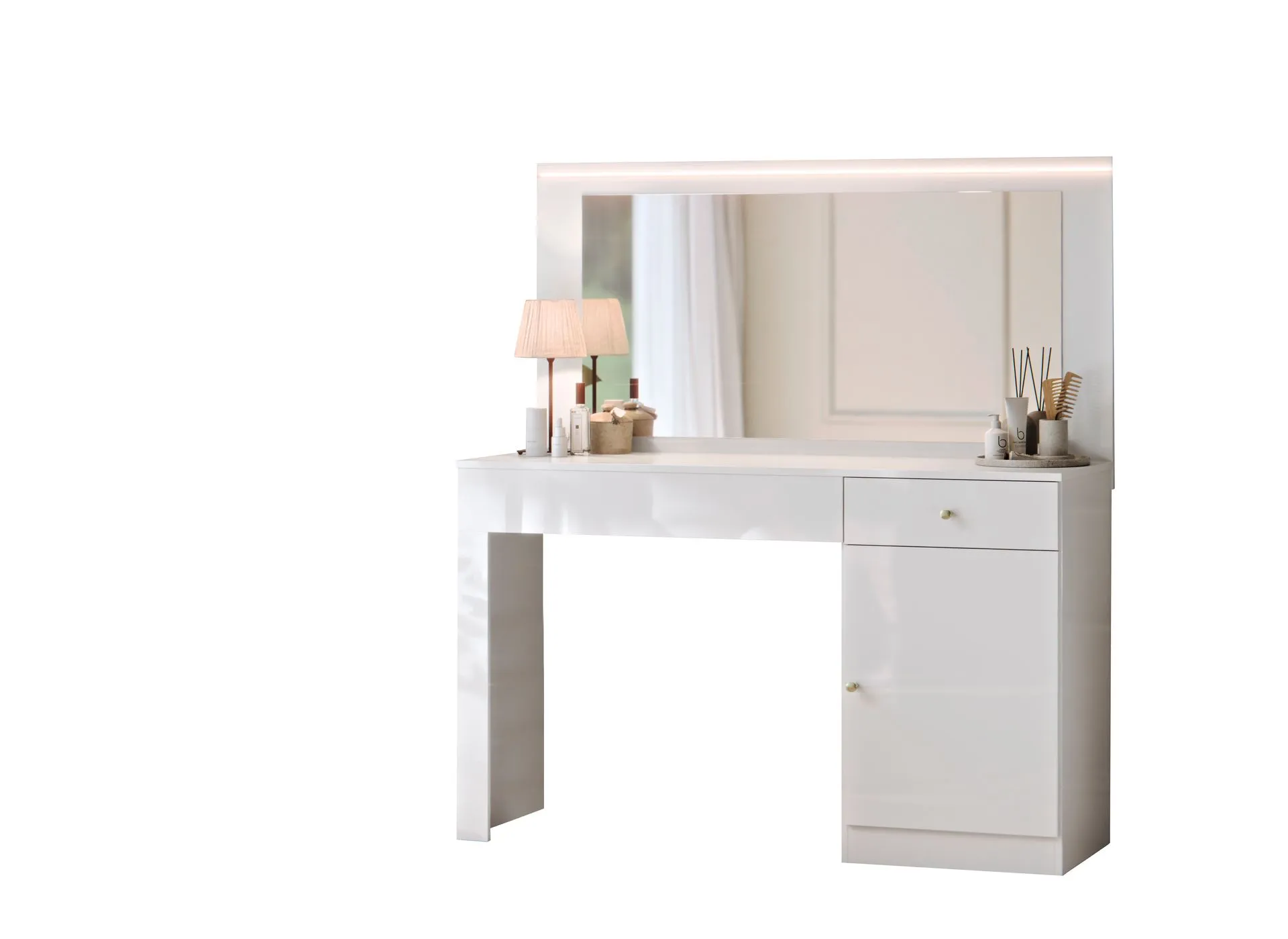 PENTEADEIRA CAMARIM NINA C/ LED – MOBLER