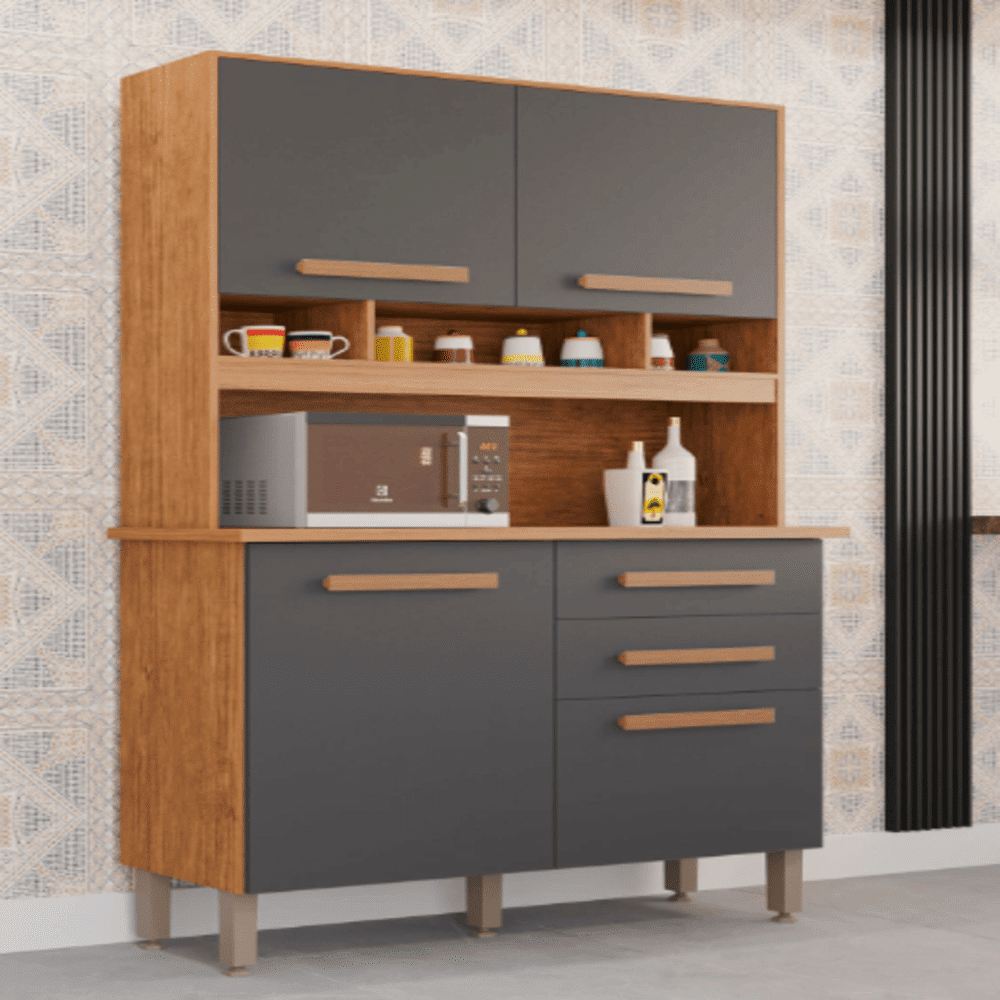 COZINHA SOFÍA 1.15 CM C/ 4 PORTAS 2 GAVETAS – IMOP