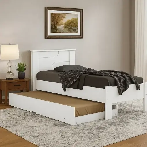 Cama Perola COM Cama Auxiliar Solteiro Conquista