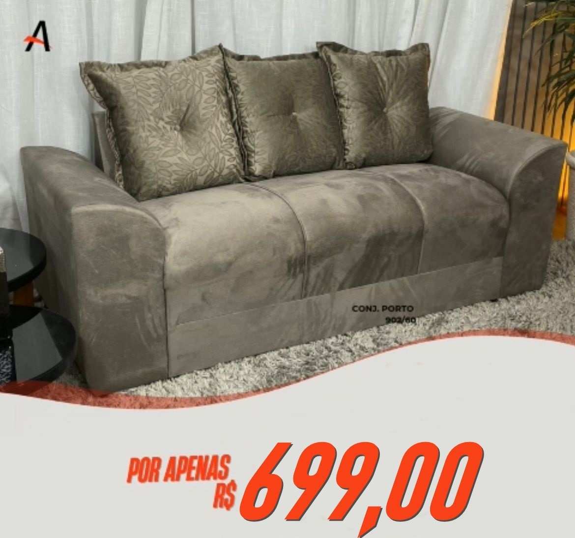 Conjunto Estofado Porto 