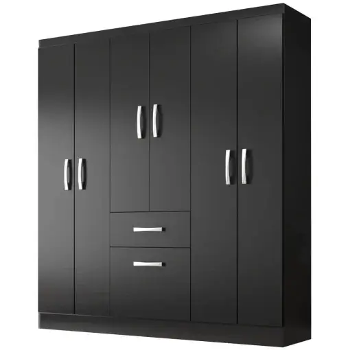 Guarda Roupa New Marbella Casal 7 Portas 1 Gaveta Evidencia