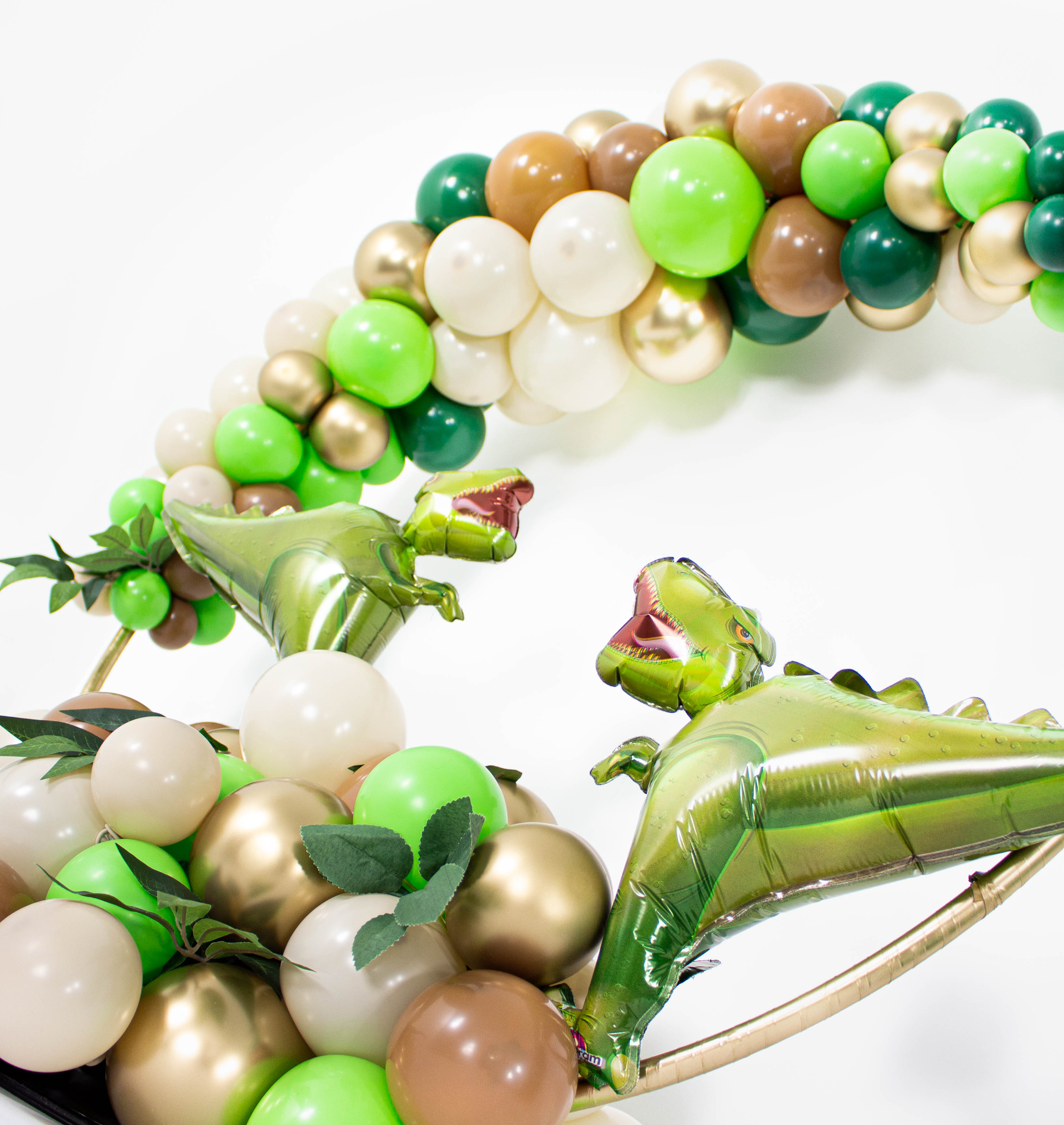 First Birthday Dinosaur Theme Balloon Hoop 