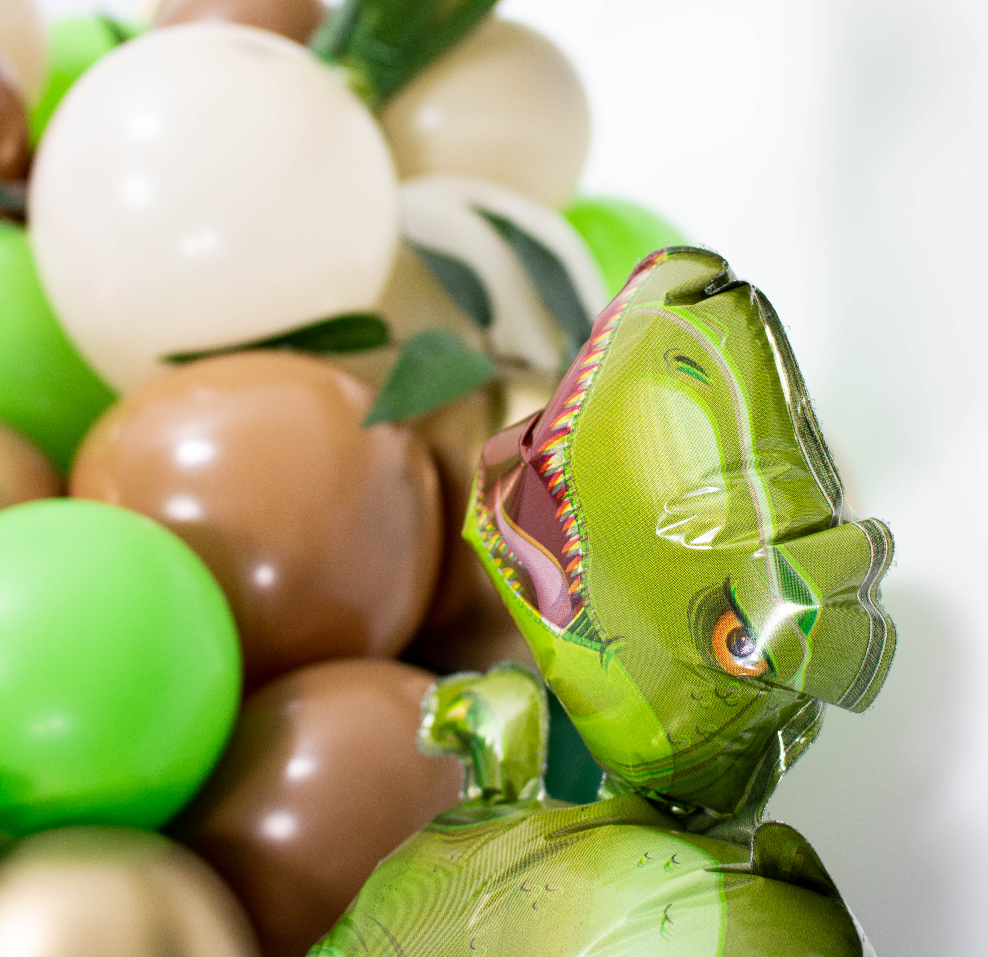 First Birthday Dinosaur Theme Balloon Hoop 