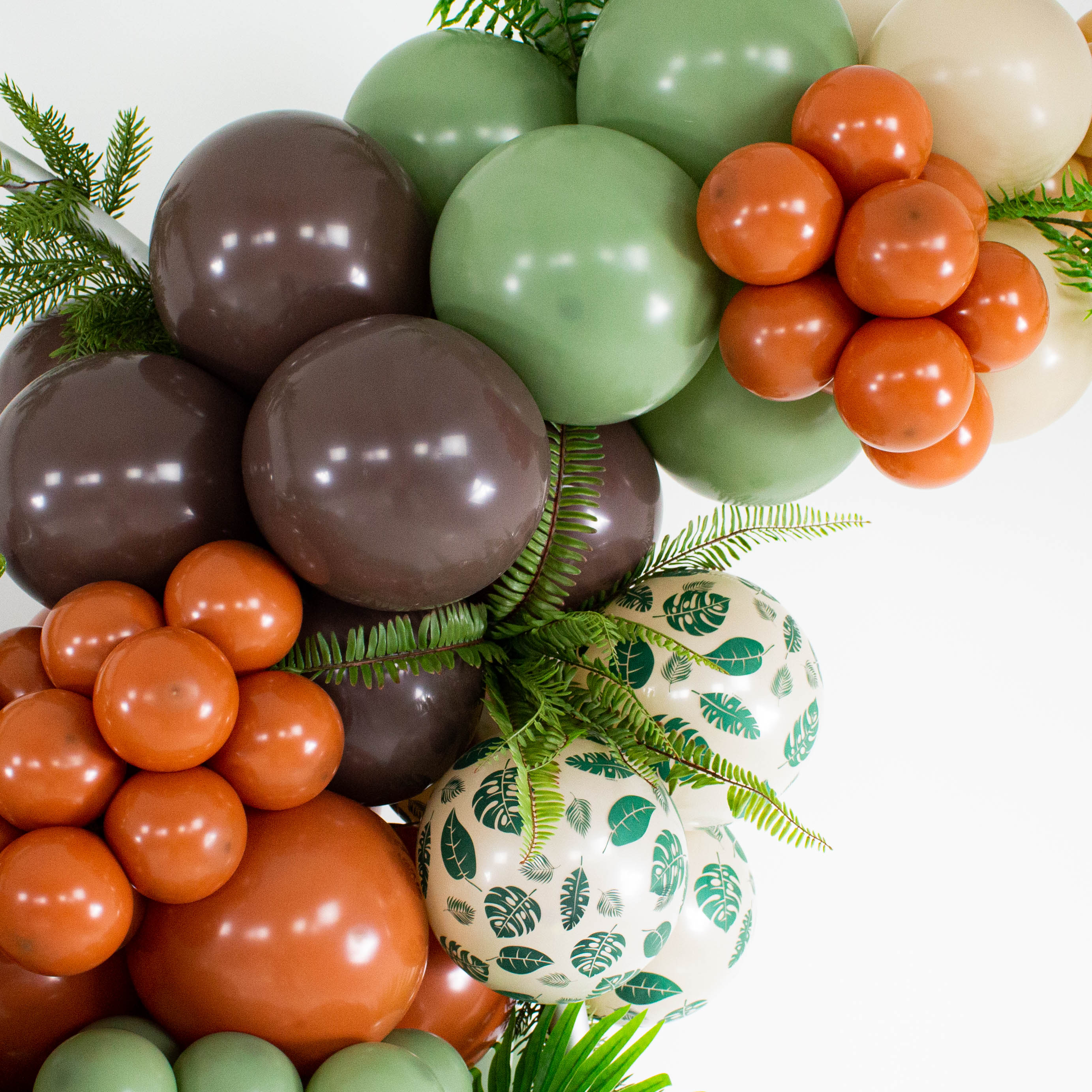 Dinosaur Theme 2 Birthday Balloon Hoop Arrangement