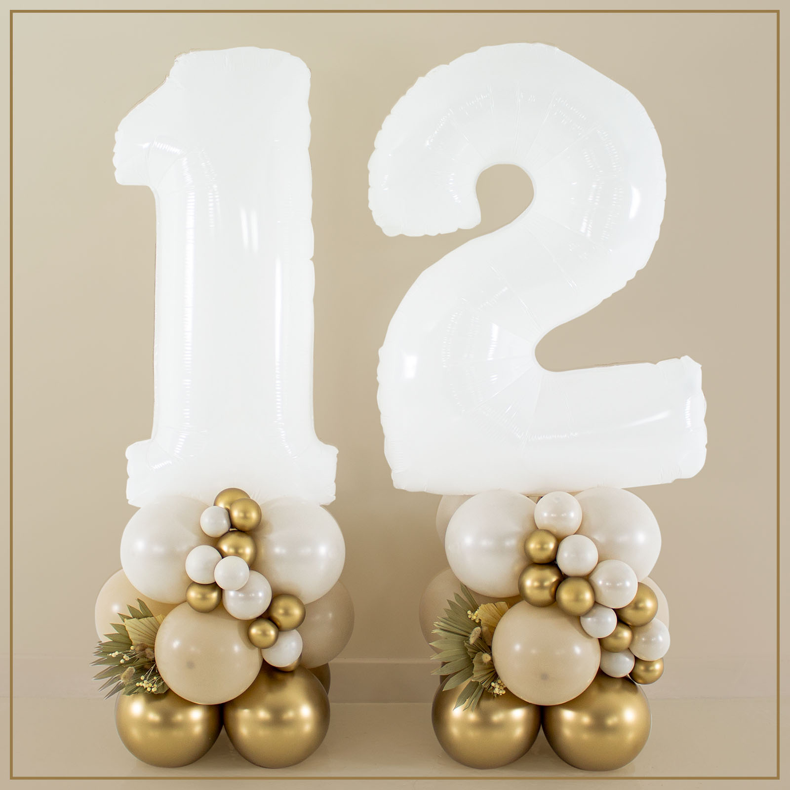 Happy 12th Birthday Double Digit Bouquet 