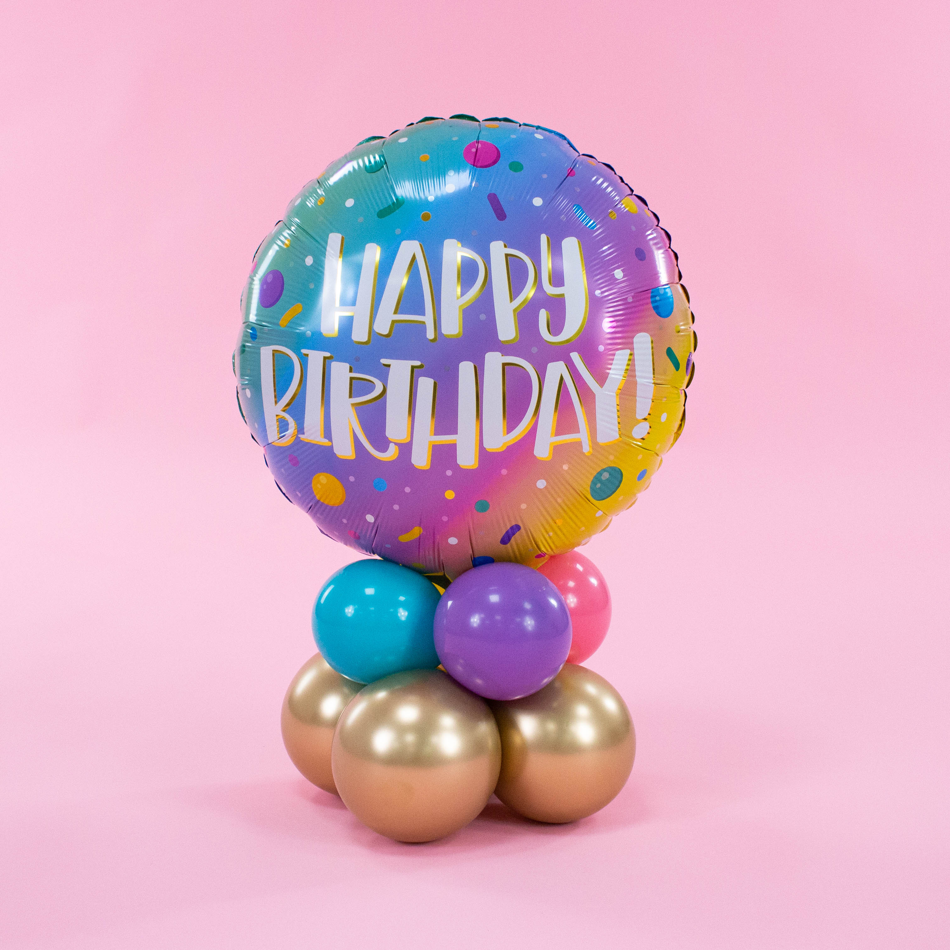 Happy Birthday Colourful Bouquet