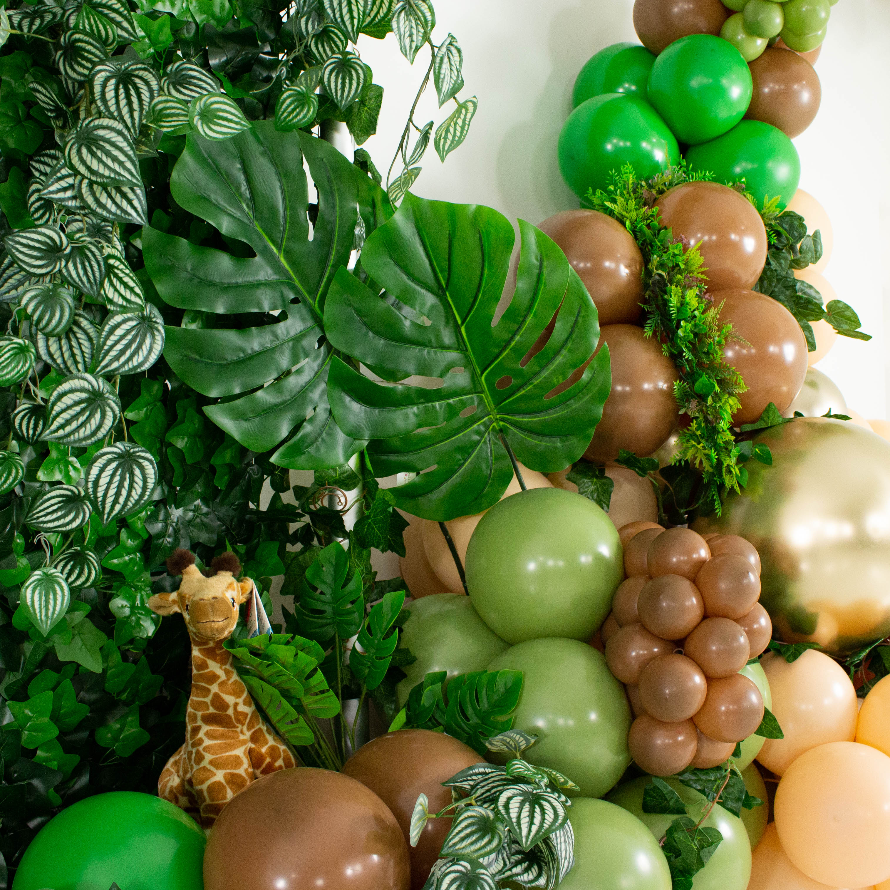 Jungle-theme Display Backdrop