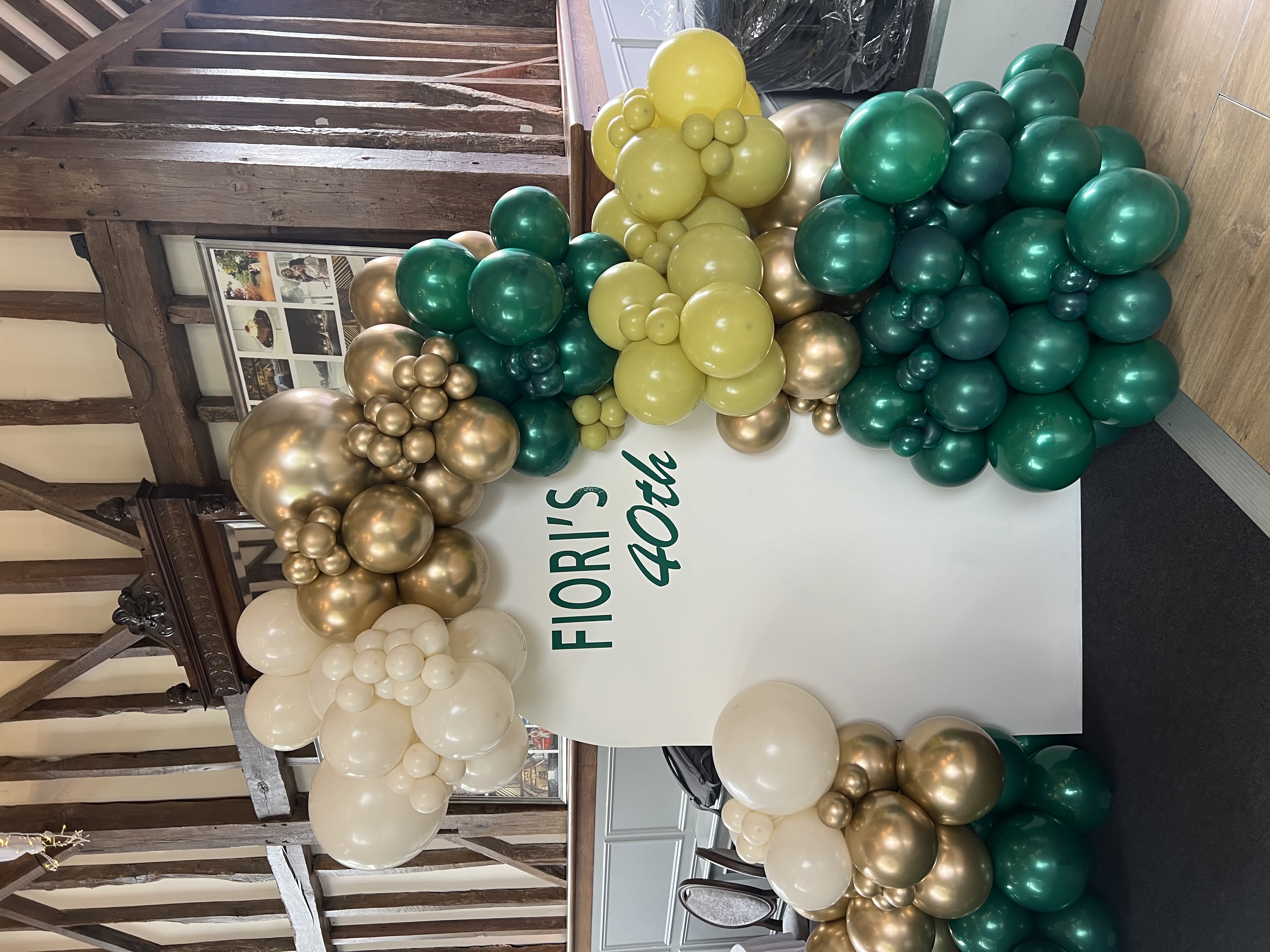 Custom Balloon Backdrop Decoration