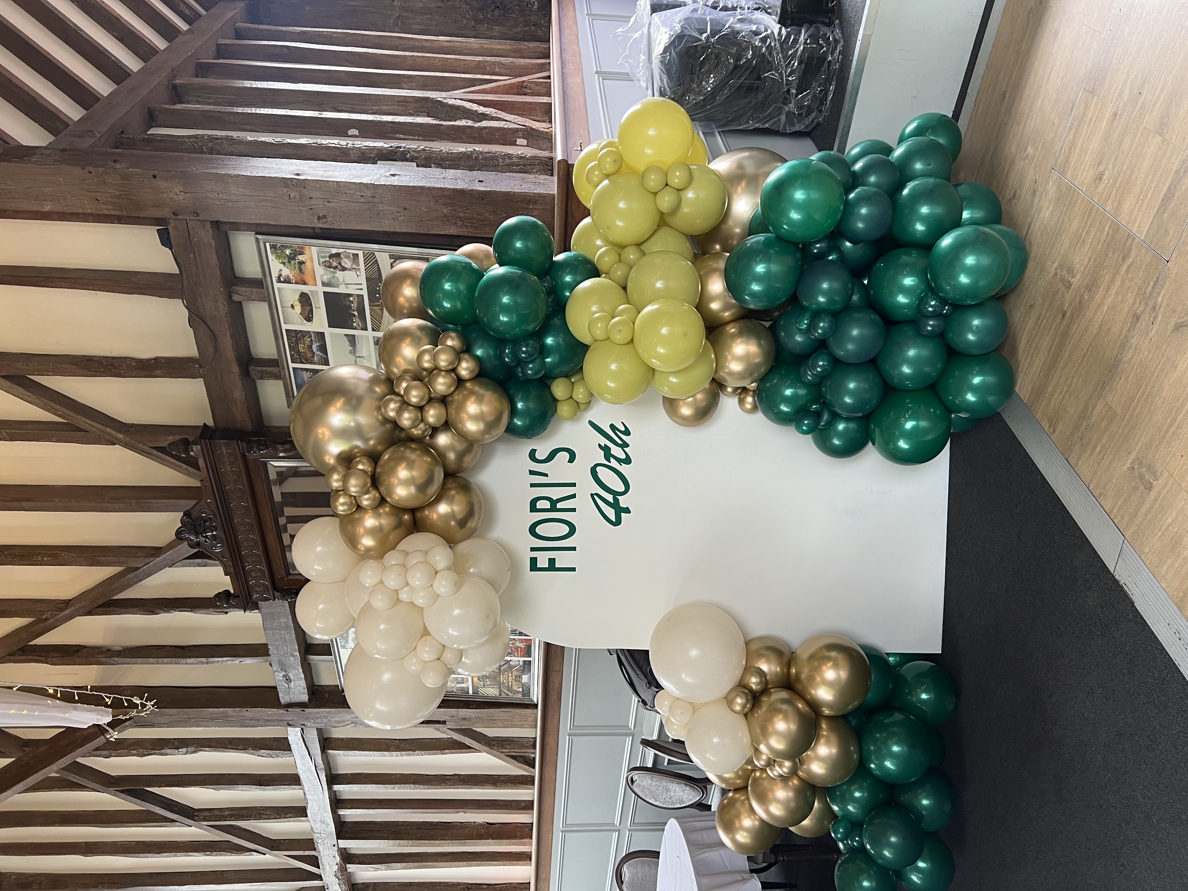 Custom Balloon Backdrop Decoration