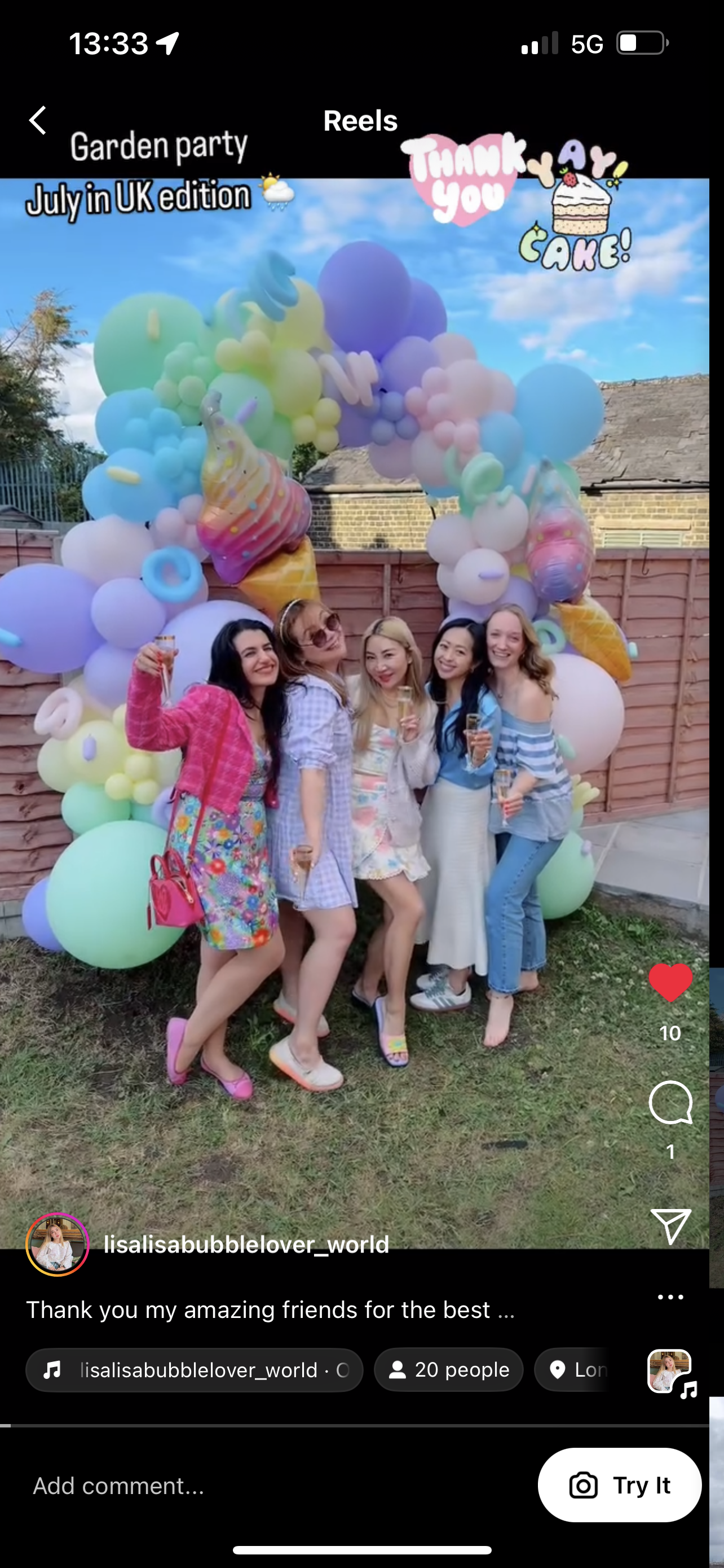 Pastel Outdoor Ice Cream Theme Balloon Arch