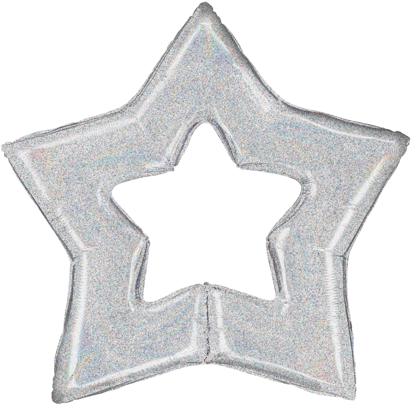 Star Shaped Foil Balloon (48 inches)