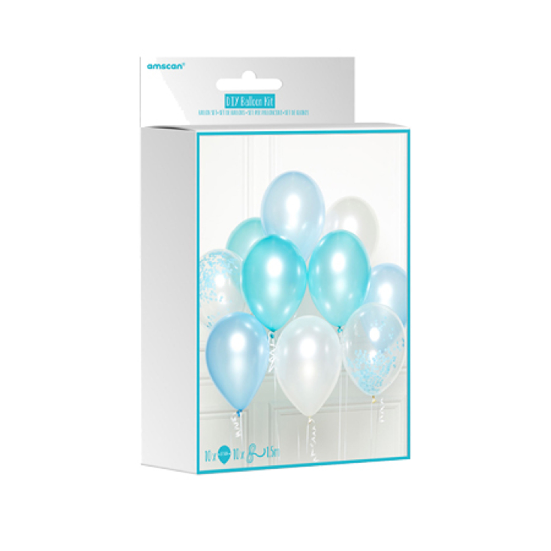 11 inch Blue DIY Latex Balloon Kit 