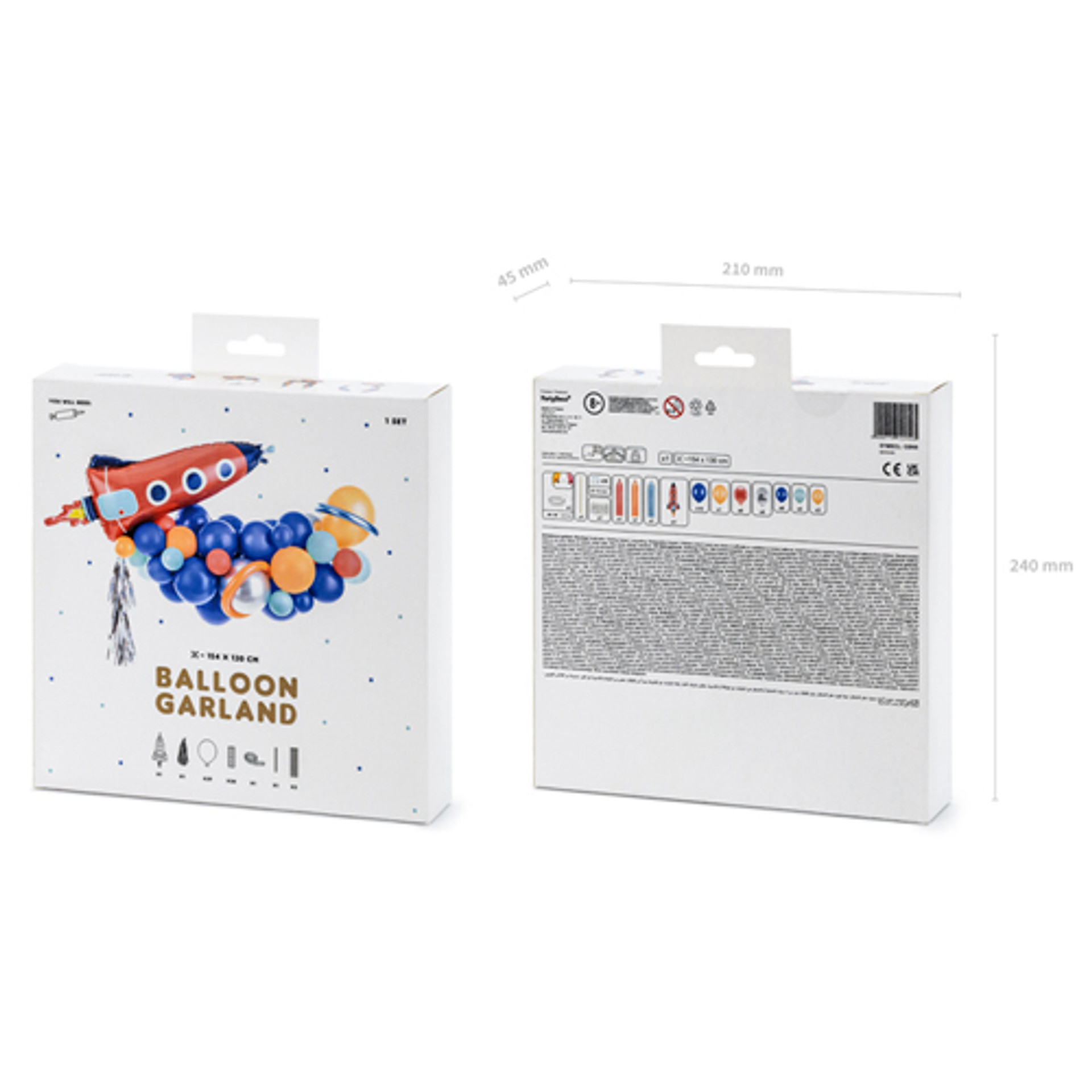 Rocket Garland DIY Balloon Kit