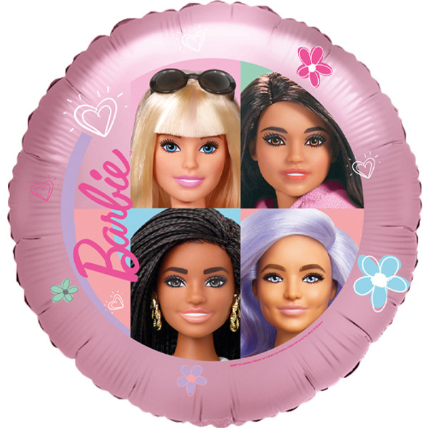 18 inch Barbie Sweet Life Round Foil Balloon