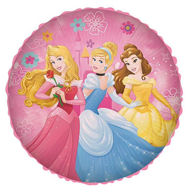 18 inch Princess Live Your Story Round Foil Balloon