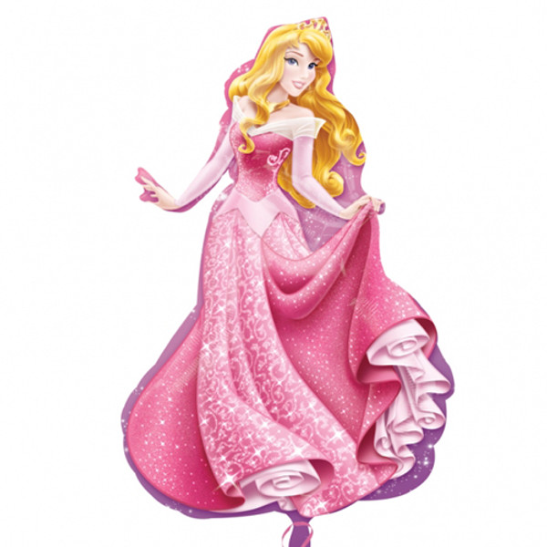 34 inch Sleeping Beauty Supershape Foil Balloon