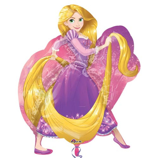 31 inch Rapunzel Tangled Supershape Foil Balloon