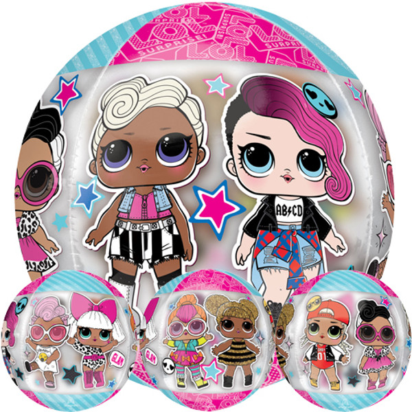 16 inch Orbz LOL Surprise! Glam Foil Balloon