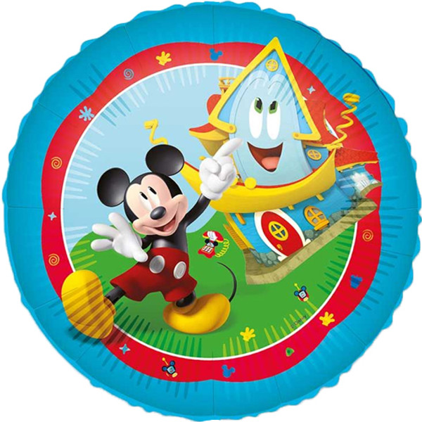 18 inch Mickey Mouse Rock the House Foil Balloon