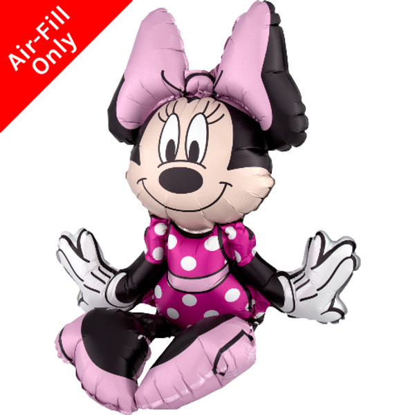 19 inch Minnie Mouse Sitter Foil Balloon
