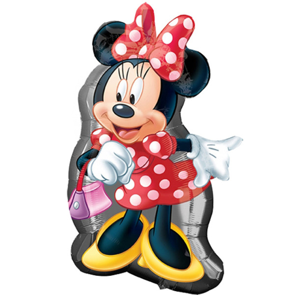 32 inch Minnie Mouse Full Body Supershape Foil Balloon