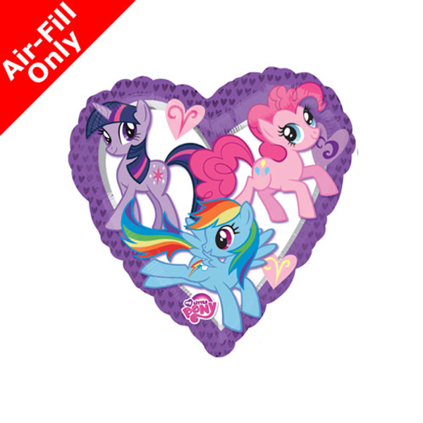 9 inch My Little Pony Heart Foil Balloon