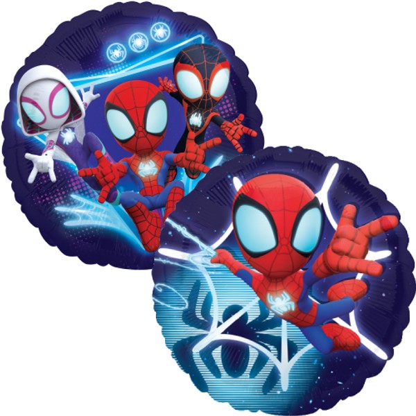 18 inch Spidey & His Amazing Friends Double-Sided Foil Balloon