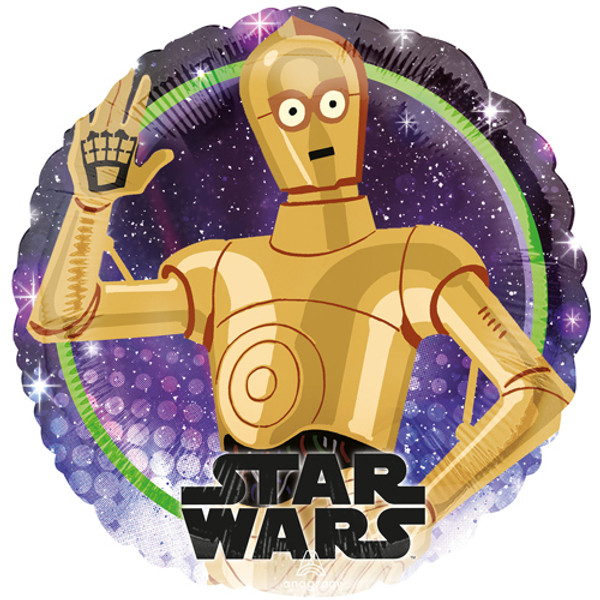18 inch Star Wars C-3PO Foil Balloon
