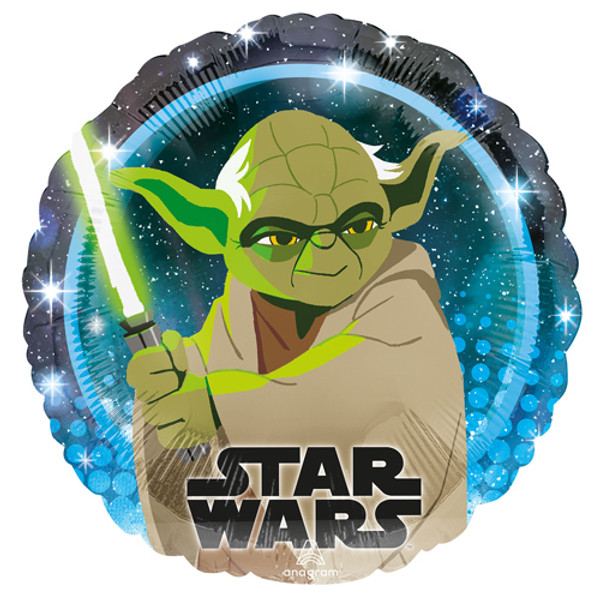 18 inch Star Wars Yoda Foil Balloon