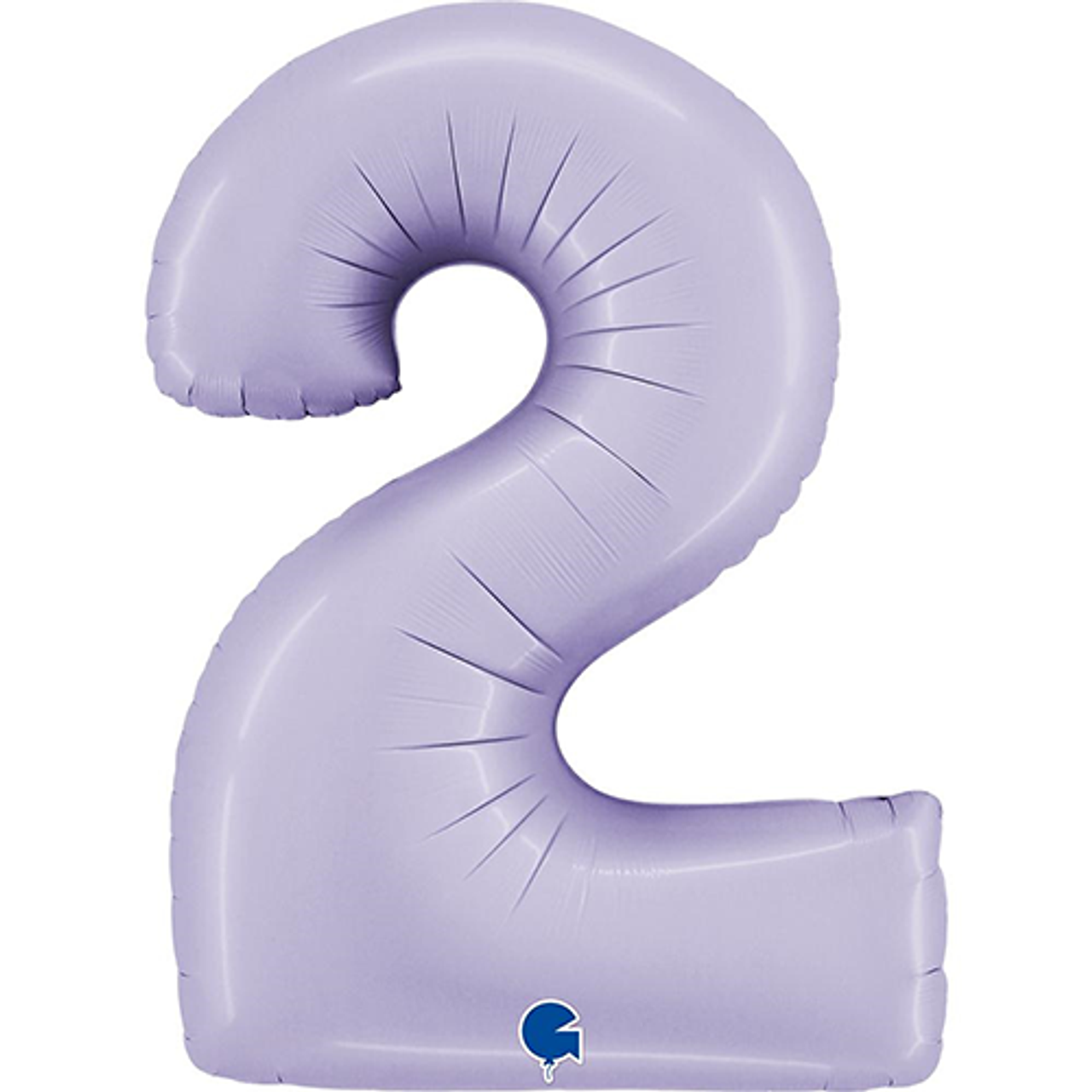 Jumbo 40 Inch Lilac Foil Number Balloon 0 - 9