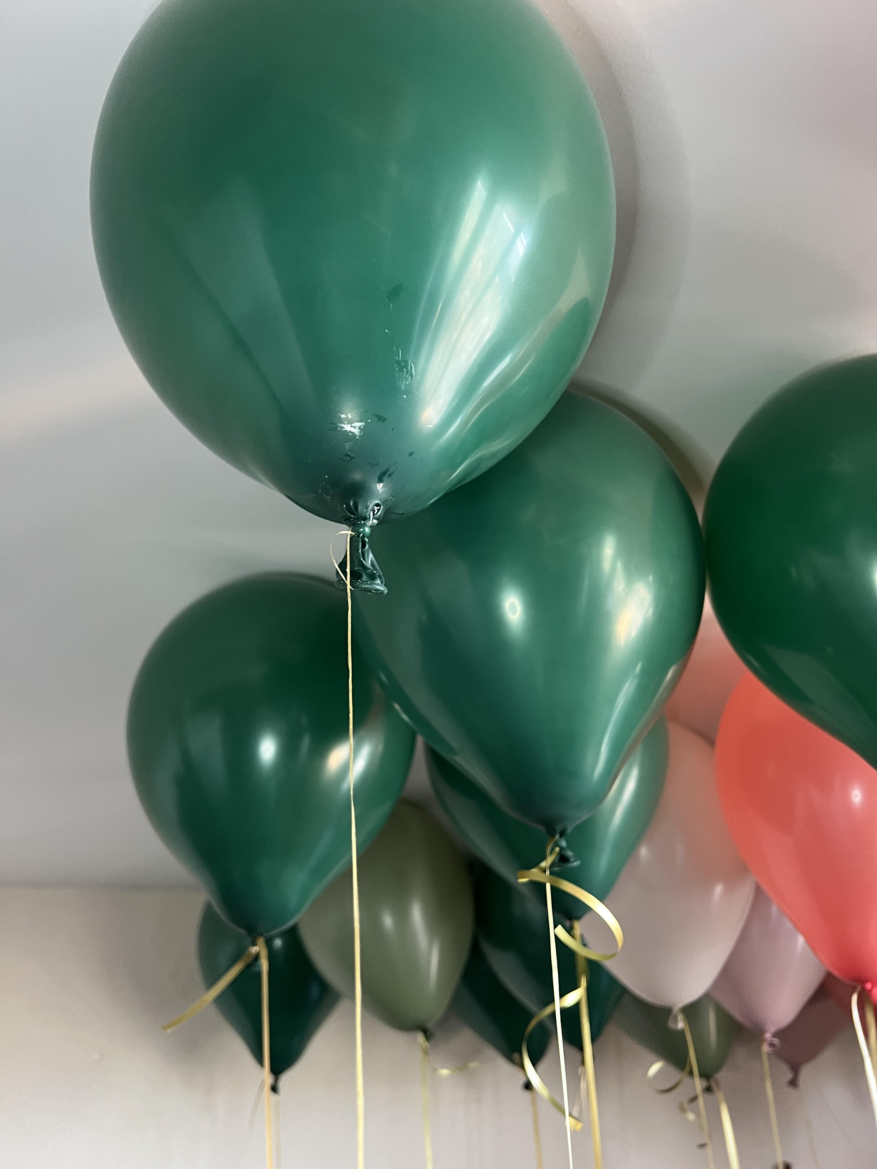 Dark Green Professional Quality 12-inch Latex Balloons