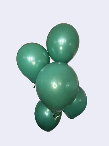 Dark Green Professional Quality 12-inch Latex Balloons