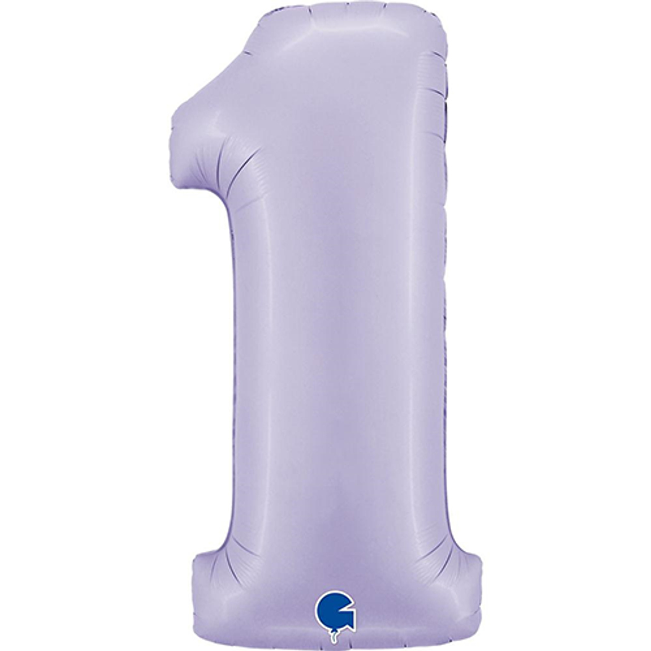 Jumbo 40 Inch Lilac Foil Number Balloon 0 - 9