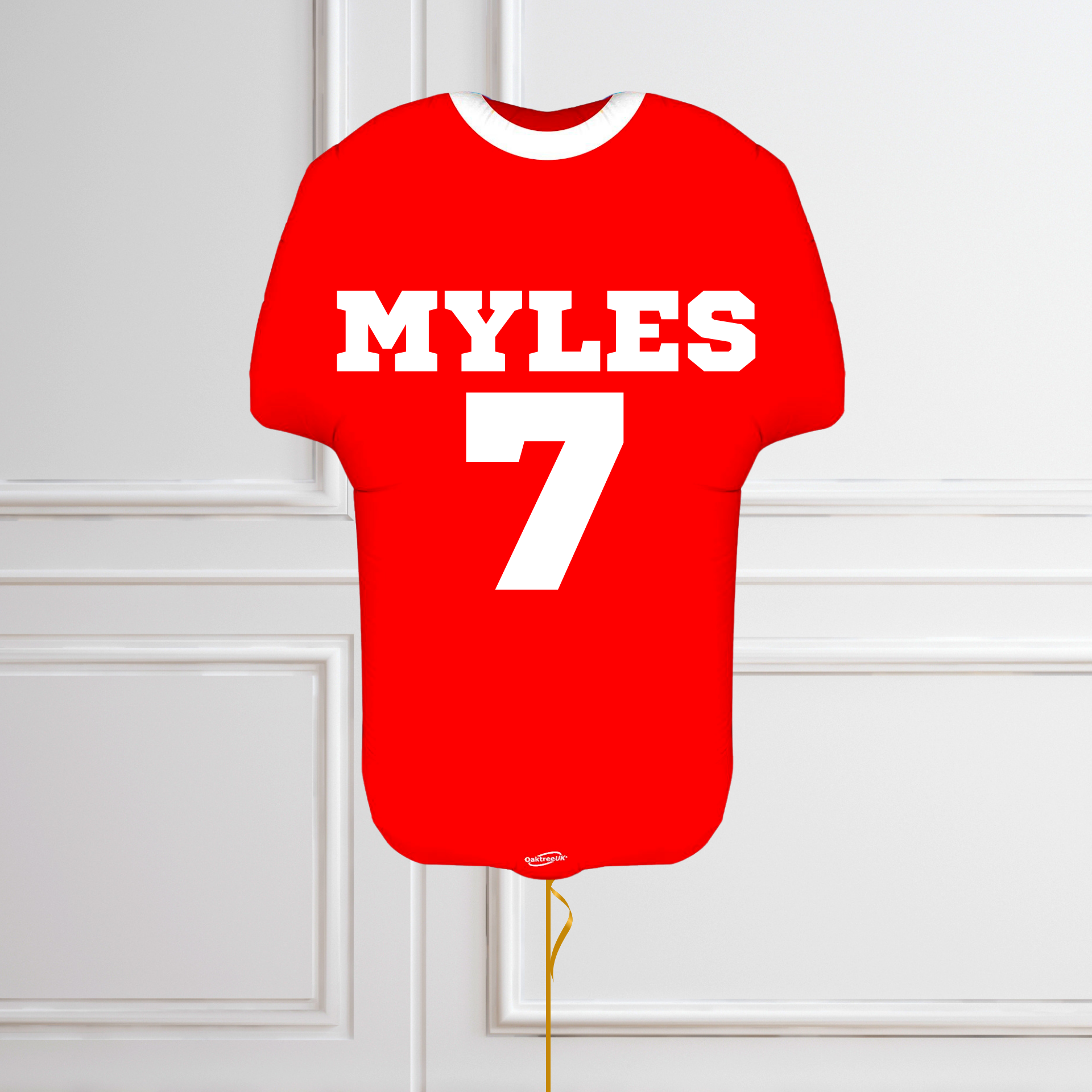 Personalized Jersey Soccer-Themed Balloon Kit 