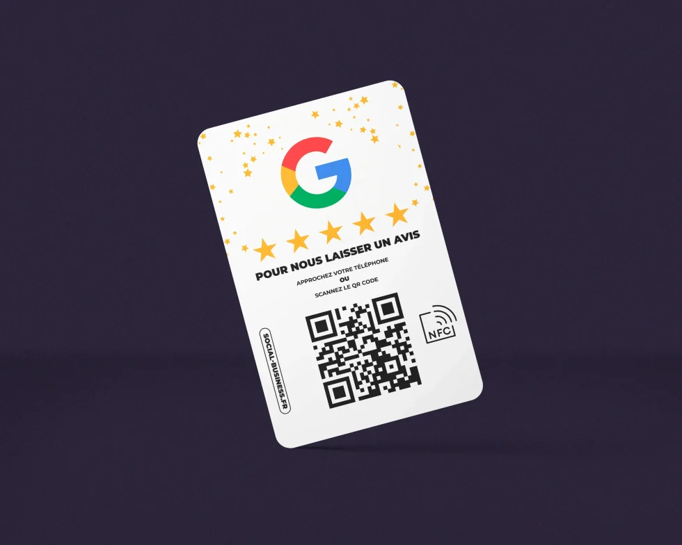CARTE AVIS GOOGLE