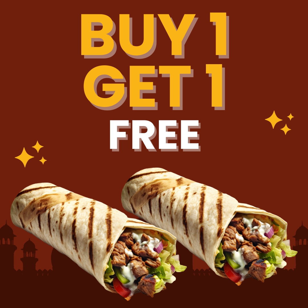Buy 1 Get 1 Shawarma