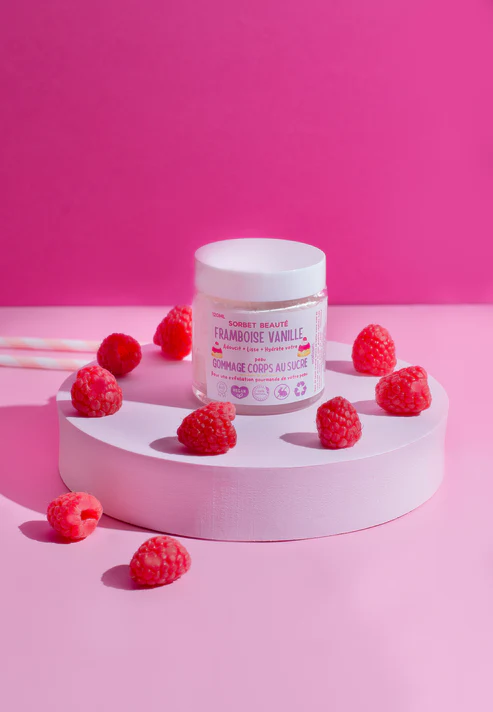 Putojančio cukraus šveitiklis Framboise Vanille 200ml