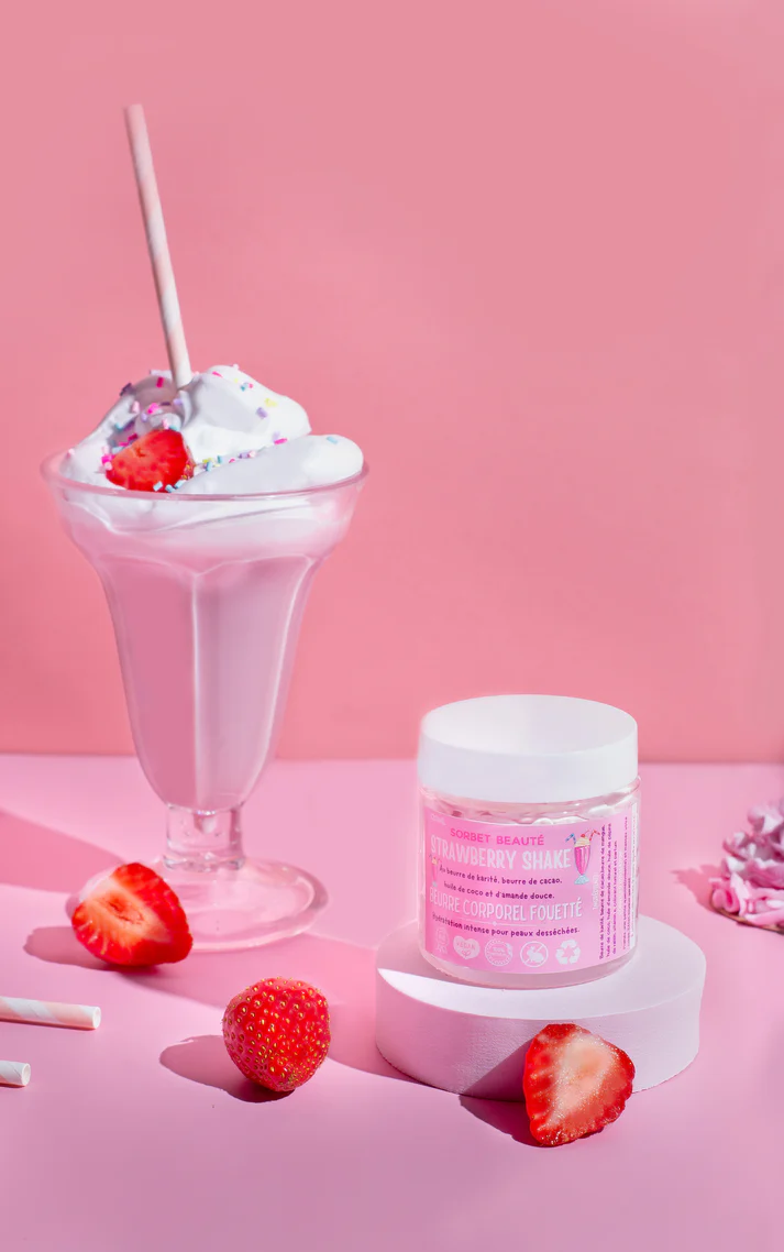 Plaktas kūno sviestas Strawberry Shake 100ml