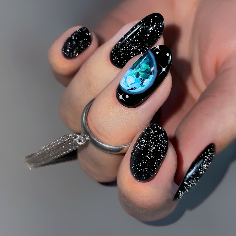 Top Coat No Wipe Flash Silver 10g