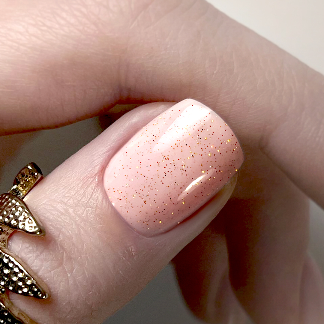 Top Coat No Wipe Flash Gold 10g