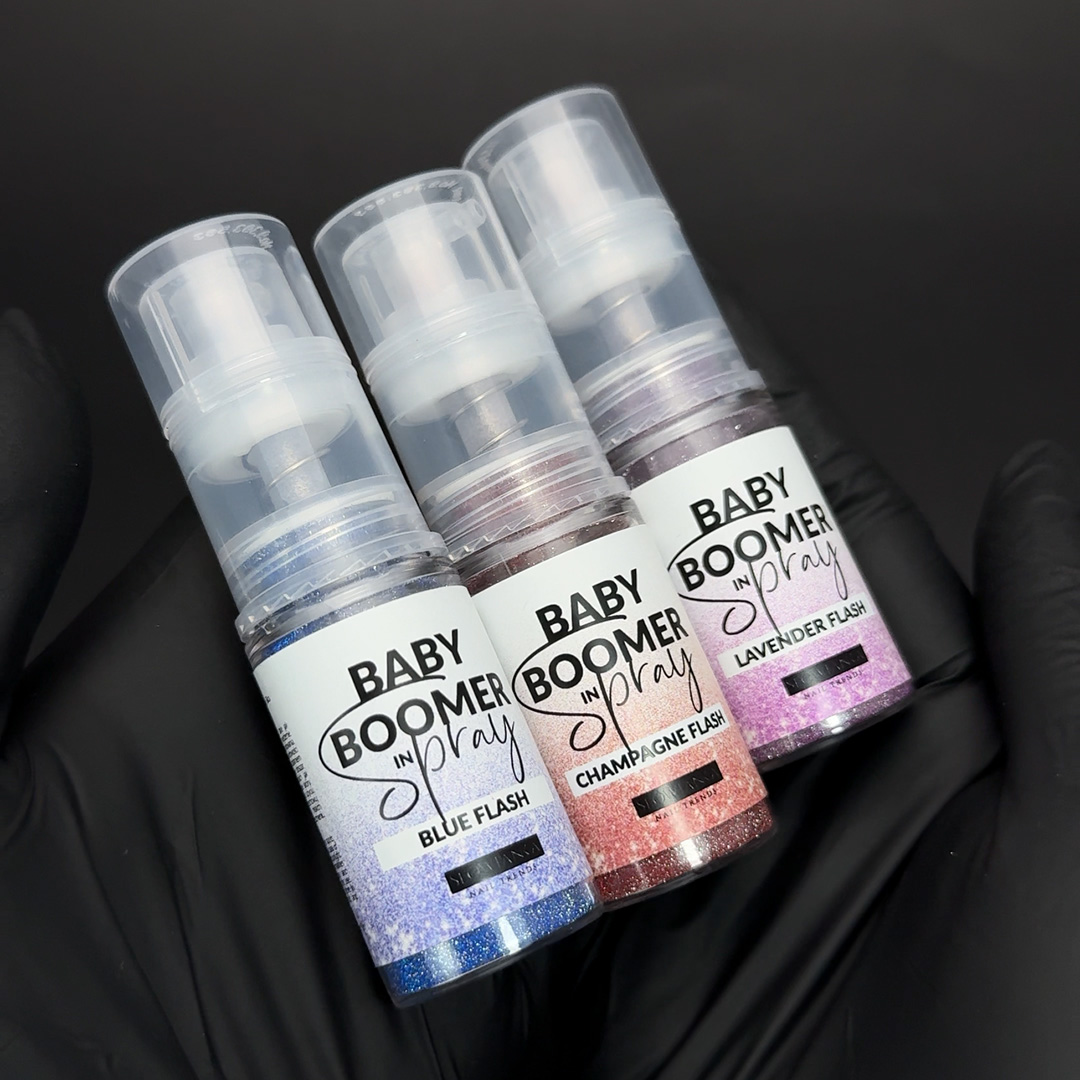 Baby Boomer purškiamas Blue Flash 5g