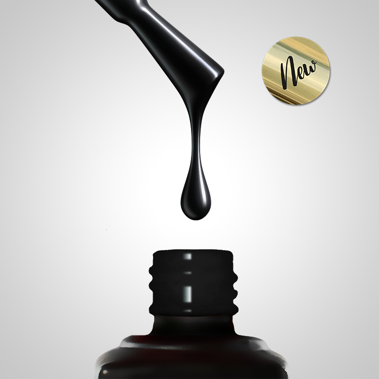 Gelinis lakas Carbon Black 777 10g