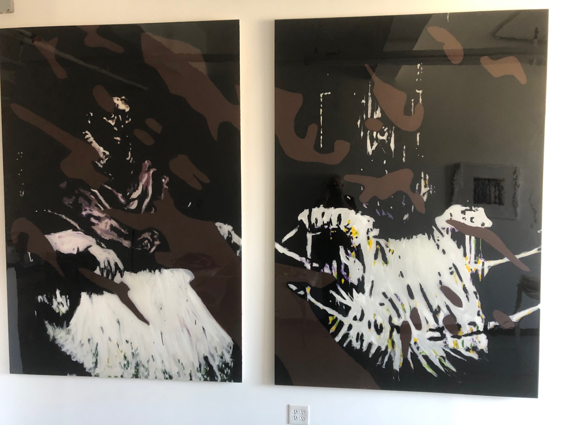 Two popes, Artist Konstantin Dimopoulos