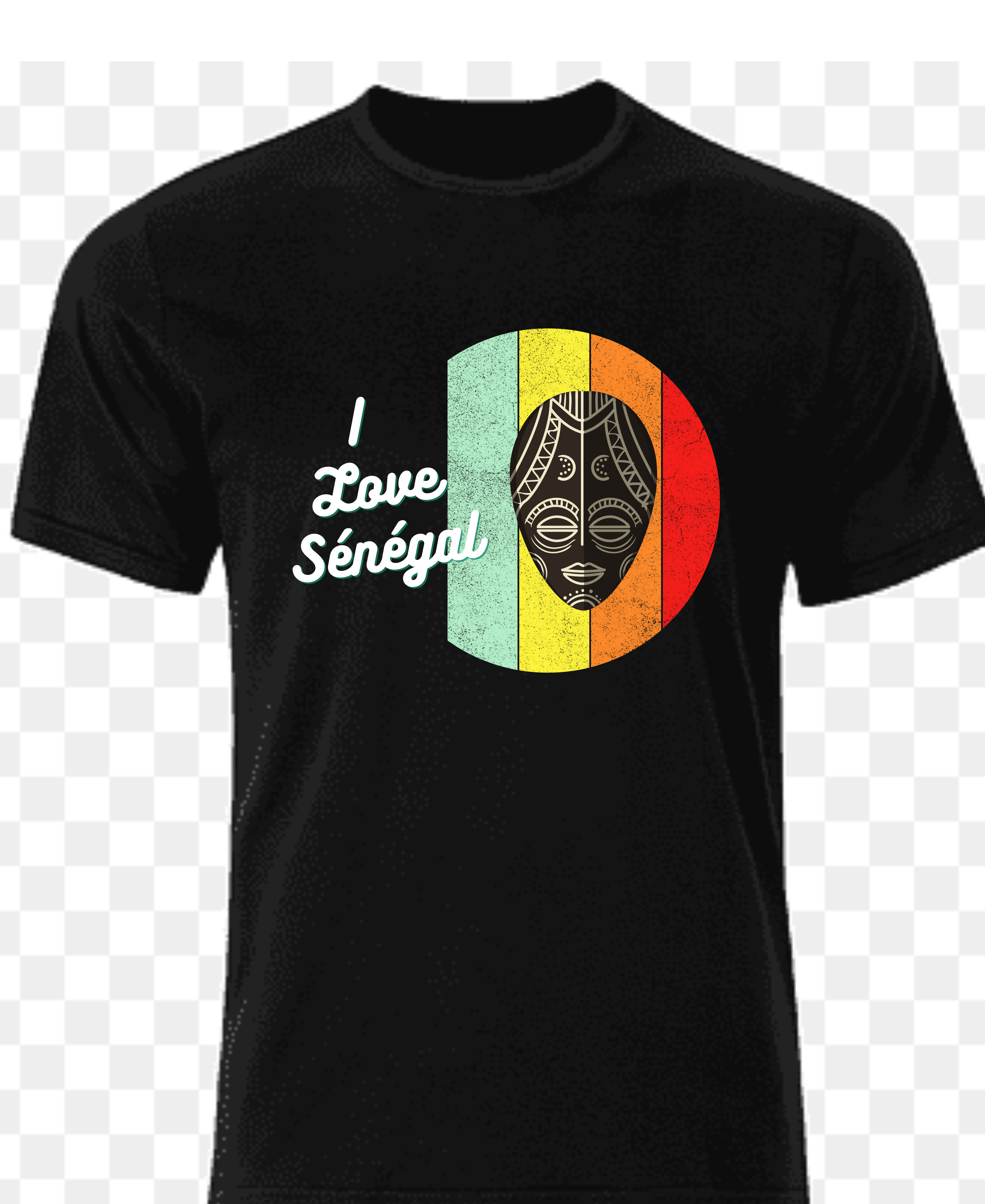 Senegal Mask English