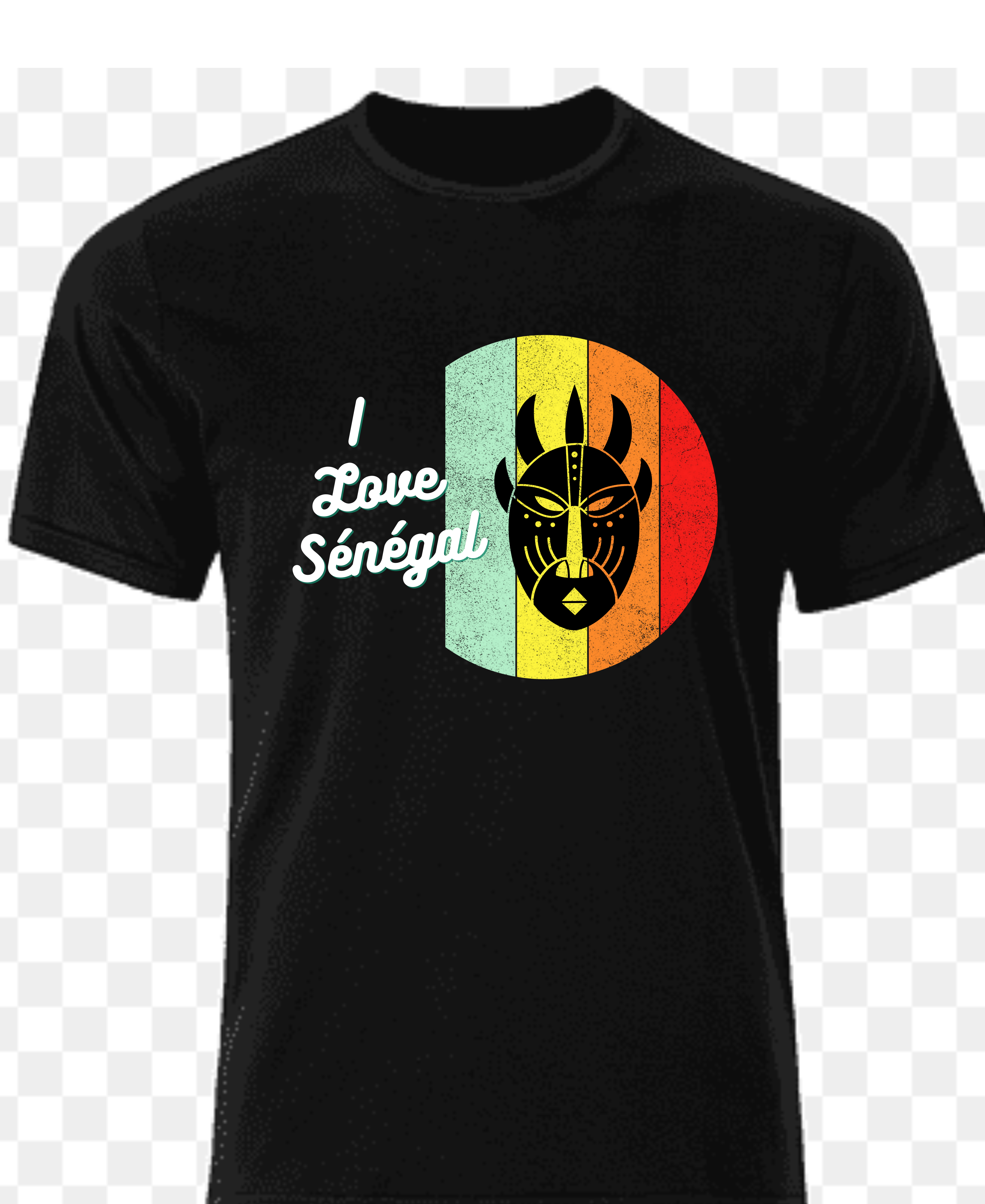 Senegal Mask English