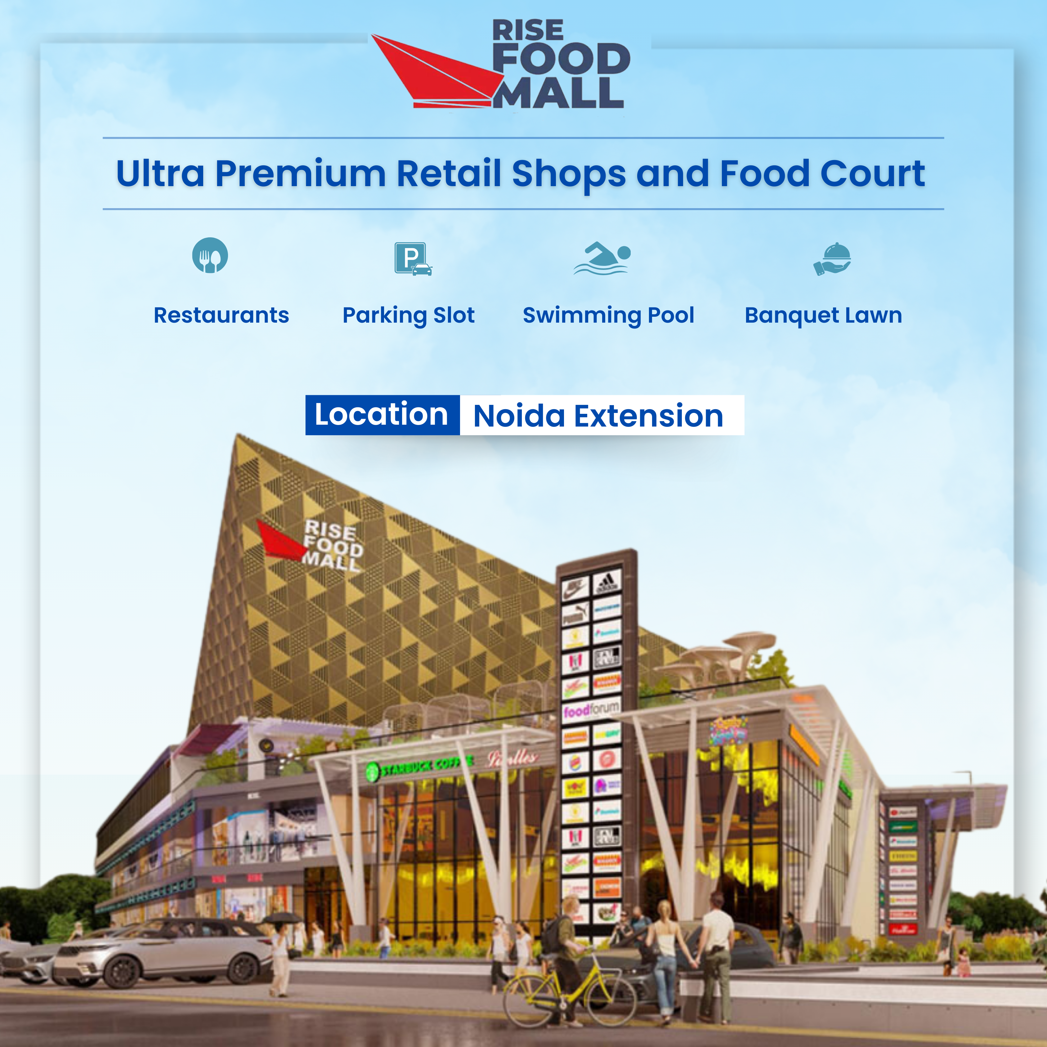 Rise Food Mall Commercial Shops