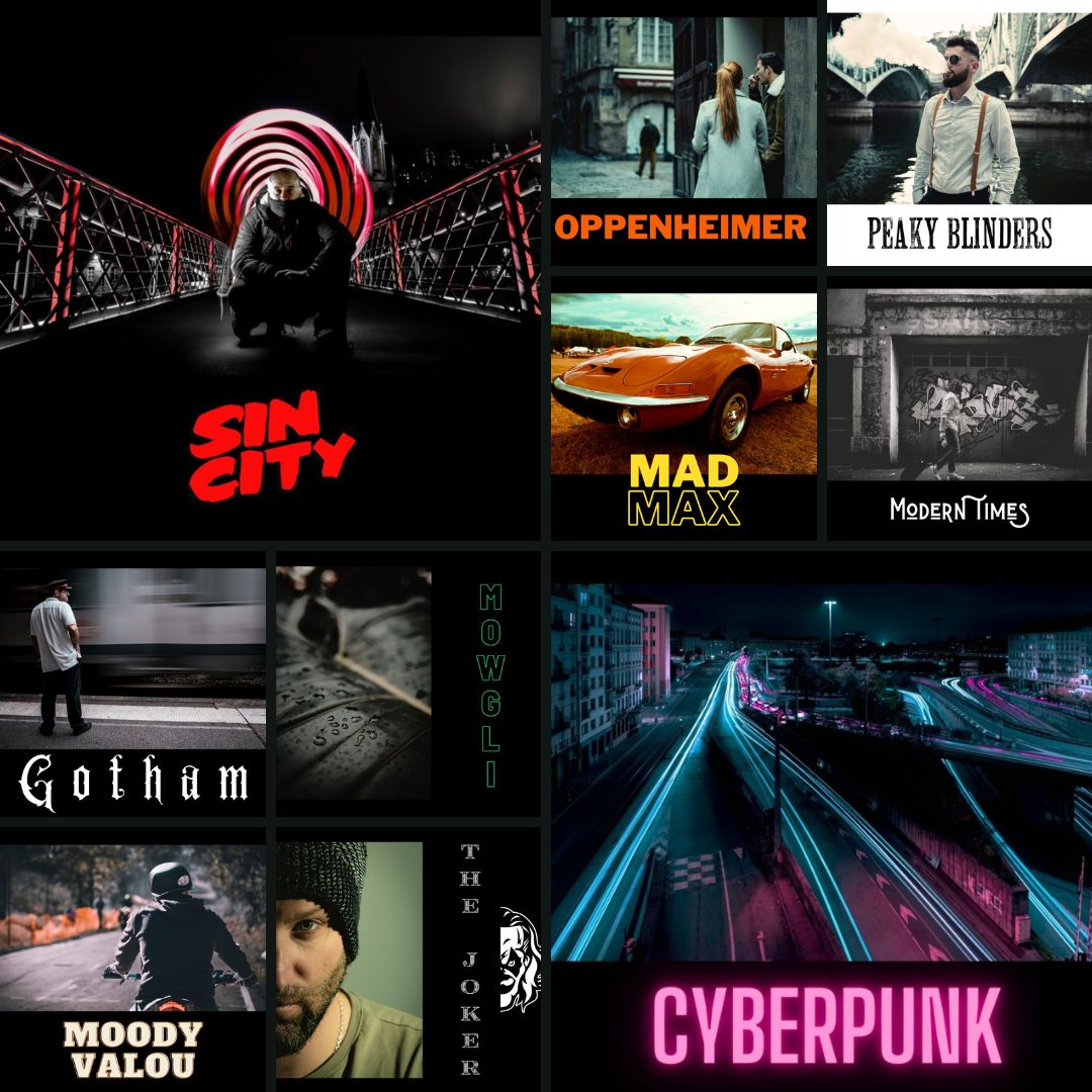 xx FILMZ BY VALOU - Pack de 10 Presets CINEMA LIGHTROOM CLASSIC & LIGHTROOM MOBILExx