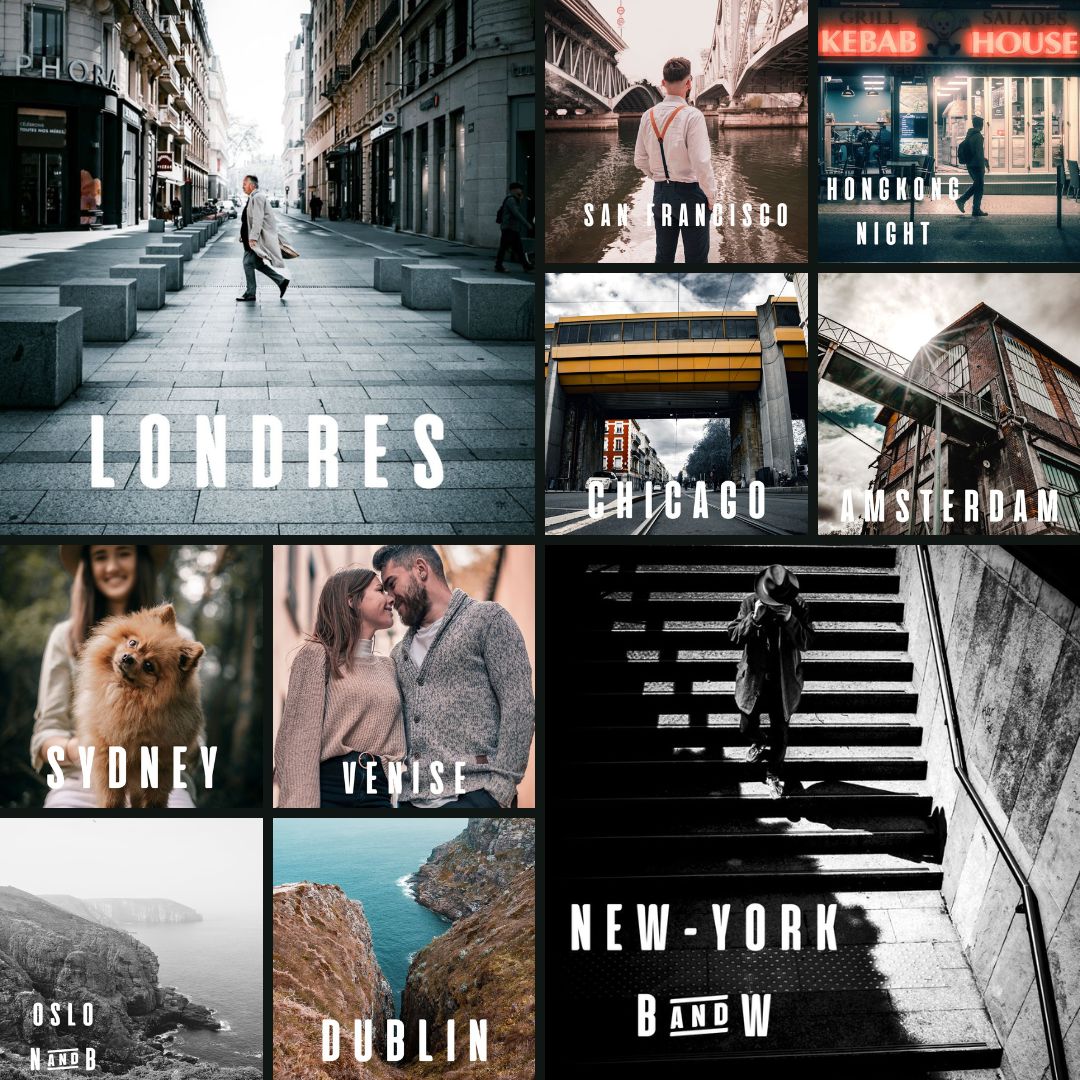 xx TRIPLE PACK CITIEZ DE 31 PRESETS LIGHTROOM CLASSIC & MOBILE xx 