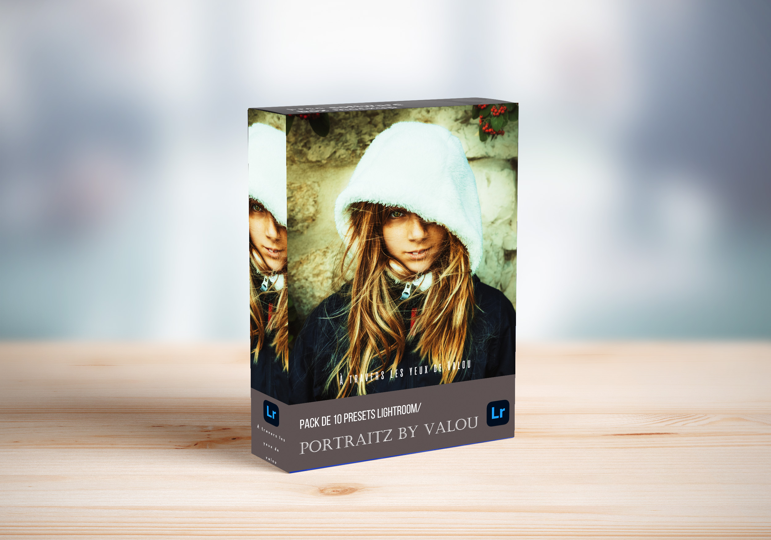 xx PORTRAITZ BY VALOU - Pack de 10 Presets LIGHTROOM CLASSIC & MOBILE xx